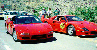 NSX with F40
